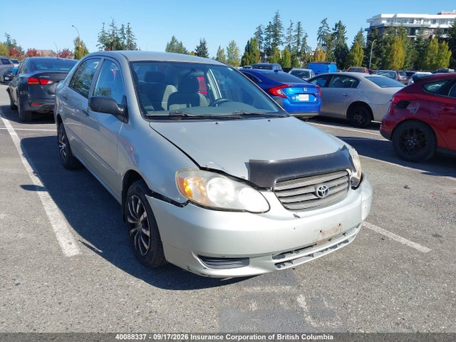 Auction sale of the 2004 Toyota Corolla Ce/le/s, vin: 2T1BR32E94C793805, lot number: 40088337