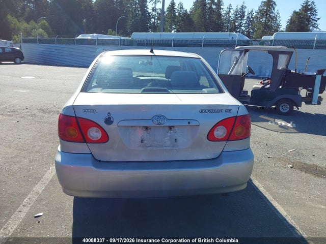 2004 Toyota Corolla Ce/le/s მანქანა იყიდება აუქციონზე, vin: 2T1BR32E94C793805, აუქციონის ნომერი: 40088337