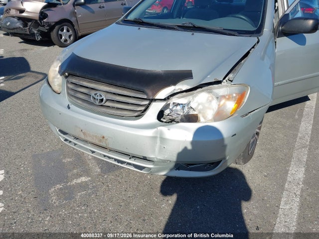 2004 Toyota Corolla Ce/le/s მანქანა იყიდება აუქციონზე, vin: 2T1BR32E94C793805, აუქციონის ნომერი: 40088337