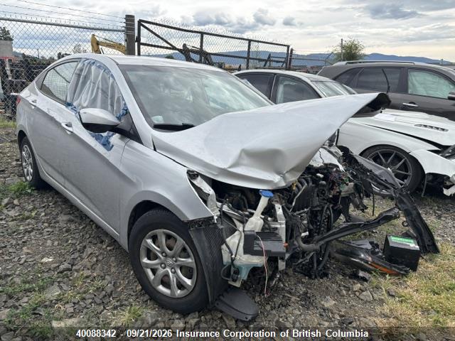 Продажа на аукционе авто 2013 Hyundai Accent Gls/gs, vin: KMHCT4AE7DU272478, номер лота: 40088342