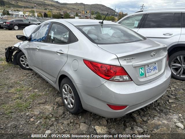 Продаж на аукціоні авто 2013 Hyundai Accent Gls/gs, vin: KMHCT4AE7DU272478, номер лоту: 40088342