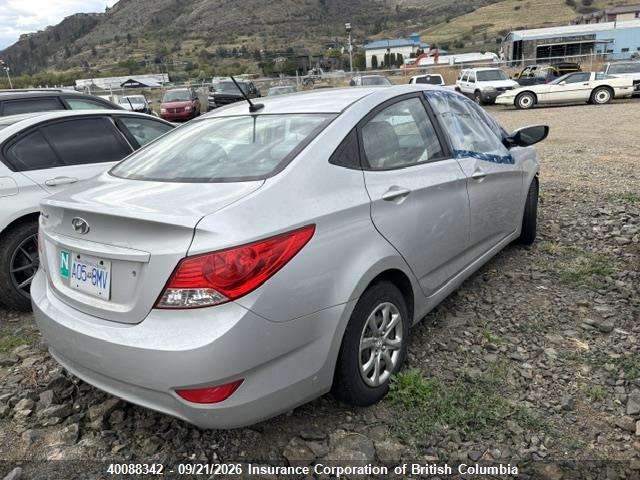 Продаж на аукціоні авто 2013 Hyundai Accent Gls/gs, vin: KMHCT4AE7DU272478, номер лоту: 40088342