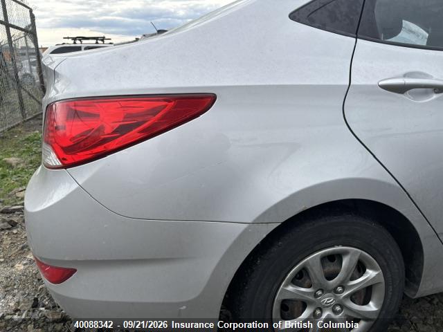Продаж на аукціоні авто 2013 Hyundai Accent Gls/gs, vin: KMHCT4AE7DU272478, номер лоту: 40088342
