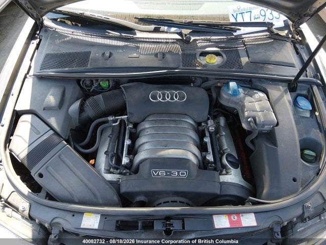 Продажа на аукционе авто 2002 Audi A4 3.0 Quattro, vin: WAULT68E92A222196, номер лота: 40082732