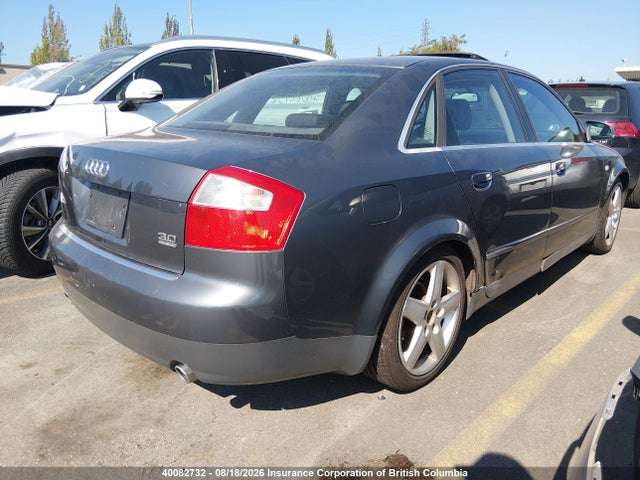 Продажа на аукционе авто 2002 Audi A4 3.0 Quattro, vin: WAULT68E92A222196, номер лота: 40082732