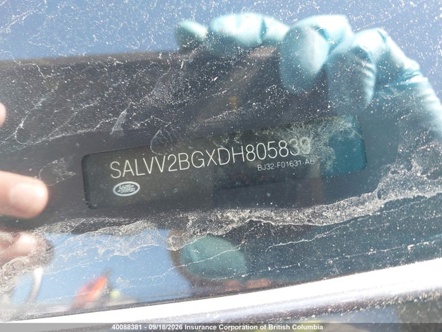 Продаж на аукціоні авто 2013 Land Rover Range Rover Evoque Prestige Premium, vin: SALVV2BGXDH805839, номер лоту: 40088381