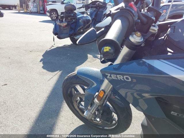 40088384 :رقم المزاد ، 538SMMZ41PCA23834 vin ، 2023 Zero Motorcycles Inc S مزاد بيع