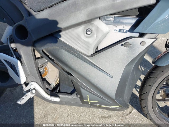 40088384 :رقم المزاد ، 538SMMZ41PCA23834 vin ، 2023 Zero Motorcycles Inc S مزاد بيع