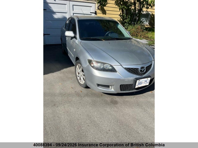 Auction sale of the 2008 Mazda Mazda3 Gs/gx, vin: JM1BK32F981151303, lot number: 40088394