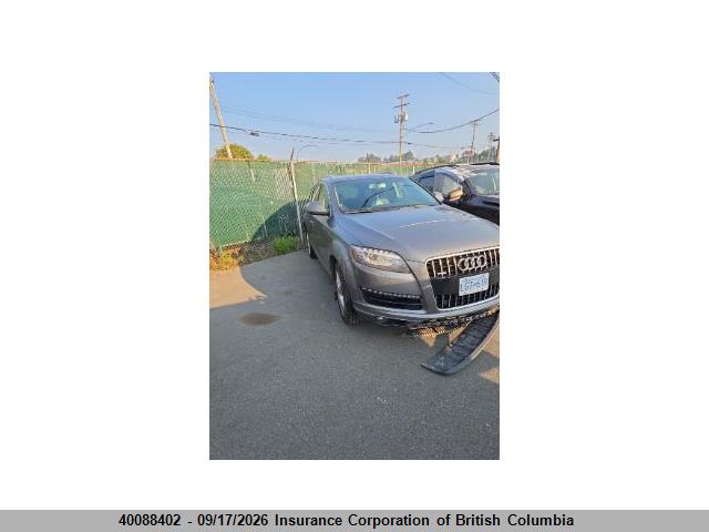 Auction sale of the 2011 Audi Q7, vin: WA1LMAFE4BD003614, lot number: 40088402