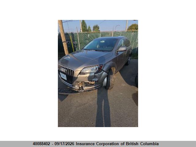 Продаж на аукціоні авто 2011 Audi Q7, vin: WA1LMAFE4BD003614, номер лоту: 40088402