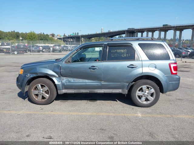 2010 Ford Escape Limited მანქანა იყიდება აუქციონზე, vin: 1FMCU9EGXAKC57339, აუქციონის ნომერი: 40088405