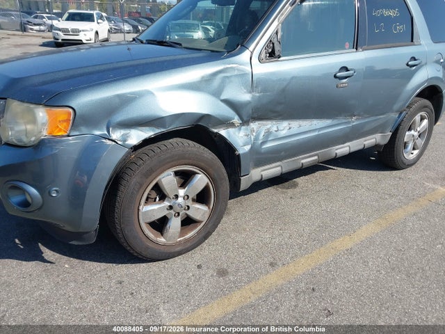 2010 Ford Escape Limited მანქანა იყიდება აუქციონზე, vin: 1FMCU9EGXAKC57339, აუქციონის ნომერი: 40088405