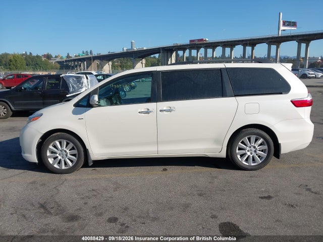 Продаж на аукціоні авто 2017 Toyota Sienna Xle 7 Passenger, vin: 5TDDZ3DC1HS150057, номер лоту: 40088429