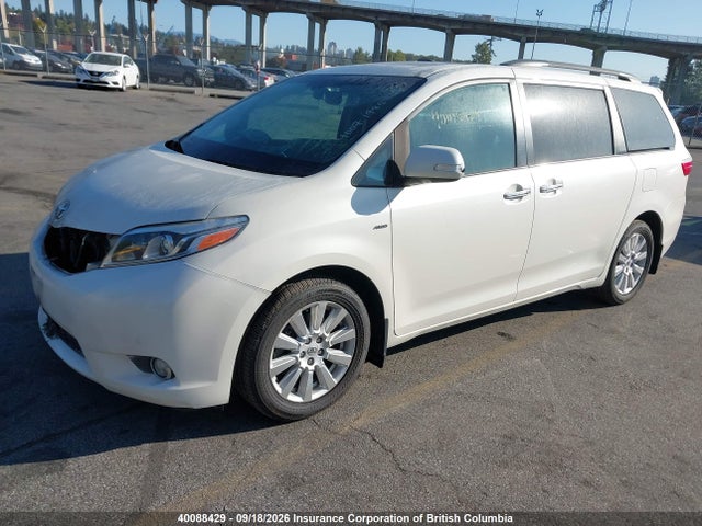 Продаж на аукціоні авто 2017 Toyota Sienna Xle 7 Passenger, vin: 5TDDZ3DC1HS150057, номер лоту: 40088429