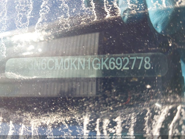 3N6CM0KN1GK692778 Nissan Nv200 2.5s/2.5sv
