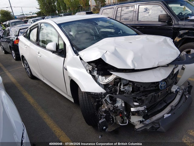 Toyota Prius Prime Le/xle/limited 2020 JTDKARFP9L3152165 zdjęcie główne