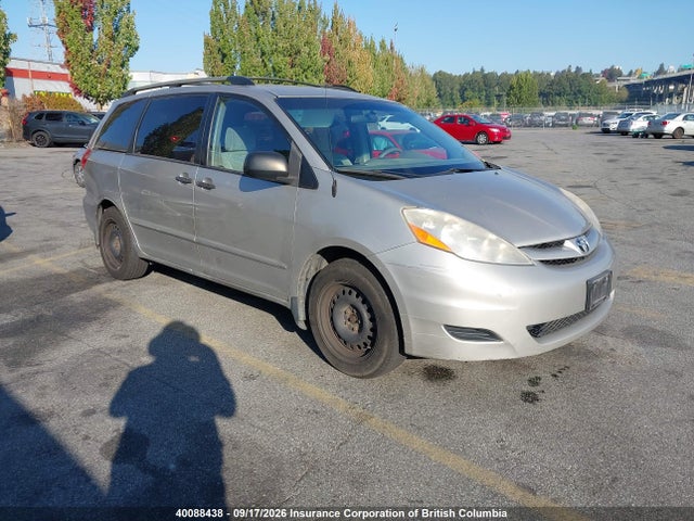Auction sale of the 2007 Toyota Sienna Ce, vin: 5TDZK29C77S068426, lot number: 40088438