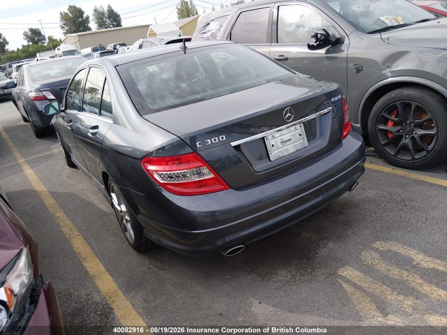 Продажа на аукционе авто 2010 Mercedes-benz C 300 4matic, vin: WDDGF8BB8AF520106, номер лота: 40082916