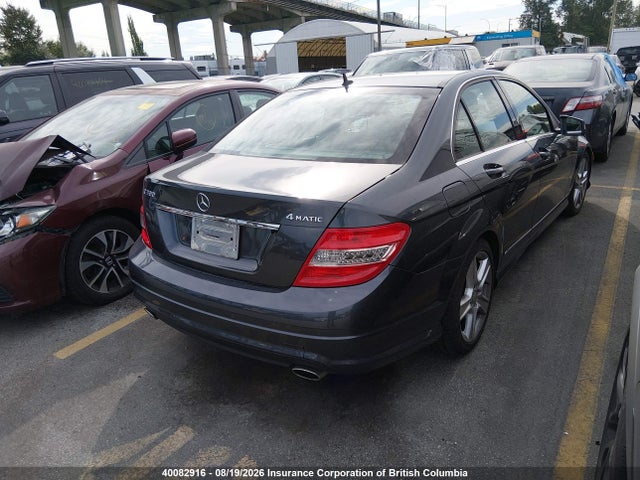 Продажа на аукционе авто 2010 Mercedes-benz C 300 4matic, vin: WDDGF8BB8AF520106, номер лота: 40082916