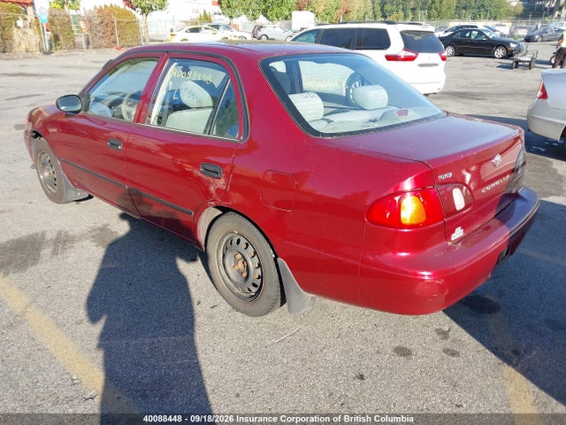 Aukcja sprzedaży 2000 Toyota Corolla Ve/ce/le, vin: 2T1BR12EXYC811366, numer aukcji: 40088448
