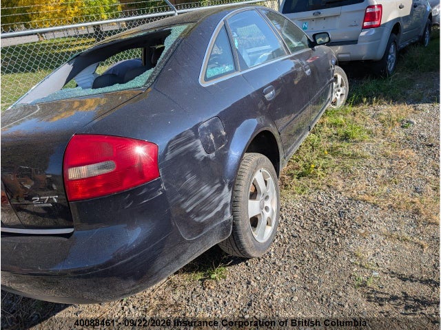 Aukcja sprzedaży 2001 Audi A6, vin: WAUED64B41N140854, numer aukcji: 40088461
