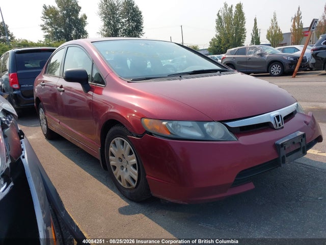 Aukcja sprzedaży 2007 Honda Civic Dx, vin: 2HGFA16387H010457, numer aukcji: 40084251