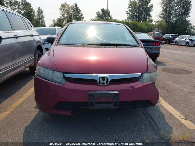 Aukcja sprzedaży 2007 Honda Civic Dx, vin: 2HGFA16387H010457, numer aukcji: 40084251
