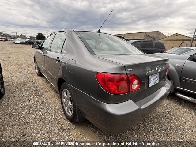 Auction sale of the 2006 Toyota Corolla Ce/le/s, vin: 2T1BR32E96C670038, lot number: 40088476