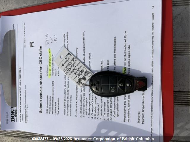 RAM 1500 Slt 2014 1C6RR7GG9ES436230 Image 16