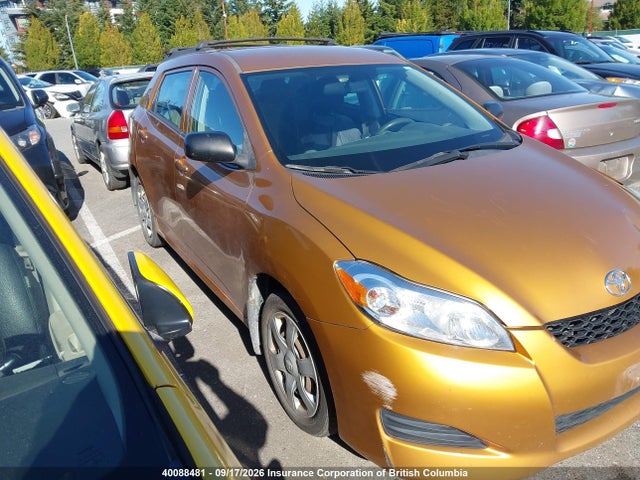 2009 Toyota Matrix მანქანა იყიდება აუქციონზე, vin: 2T1KU40E49C168002, აუქციონის ნომერი: 40088481