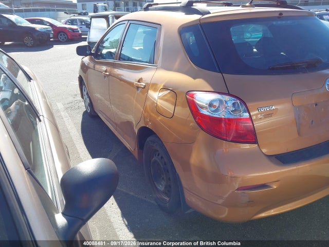 2009 Toyota Matrix მანქანა იყიდება აუქციონზე, vin: 2T1KU40E49C168002, აუქციონის ნომერი: 40088481