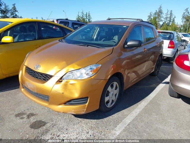 2009 Toyota Matrix მანქანა იყიდება აუქციონზე, vin: 2T1KU40E49C168002, აუქციონის ნომერი: 40088481