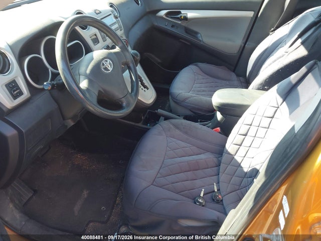 2009 Toyota Matrix მანქანა იყიდება აუქციონზე, vin: 2T1KU40E49C168002, აუქციონის ნომერი: 40088481