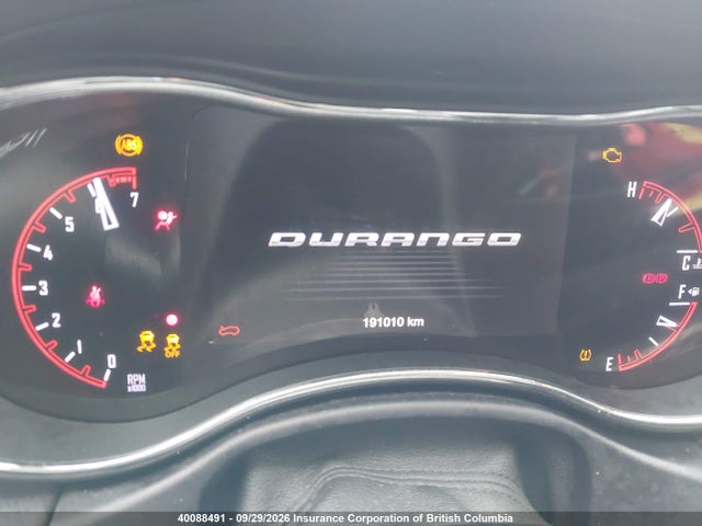 40088491 :رقم المزاد ، 1C4RDJFGXHC935512 vin ، 2017 Dodge Durango Special Service مزاد بيع