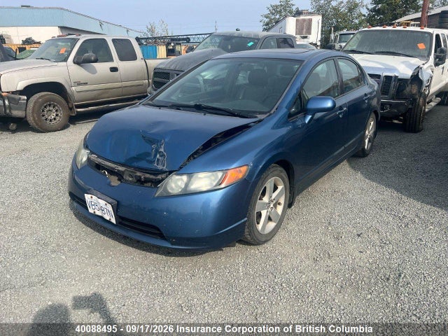 Aukcja sprzedaży 2008 Honda Civic, vin: 2HGFA16968H004064, numer aukcji: 40088495