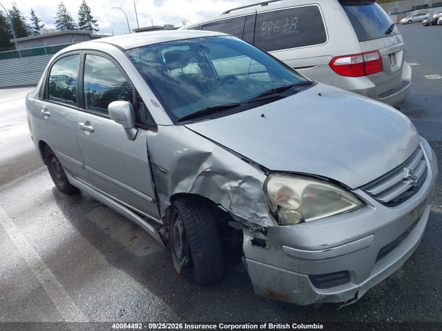 Продажа на аукционе авто 2005 Suzuki Aerio S/lx, vin: JS2RA61S055250877, номер лота: 40084492