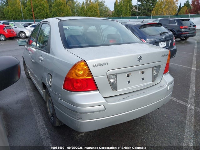 Продажа на аукционе авто 2005 Suzuki Aerio S/lx, vin: JS2RA61S055250877, номер лота: 40084492