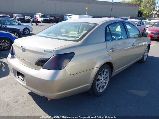 2006 Toyota Avalon Xl/xls/touring/limited მანქანა იყიდება აუქციონზე, vin: 4T1BK36B66U091785, აუქციონის ნომერი: 40088508