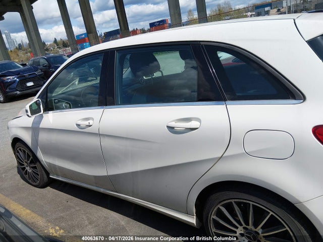 Aukcja sprzedaży 2014 Mercedes-benz B250, vin: WDDMH4EB0EJ204154, numer aukcji: 40063670