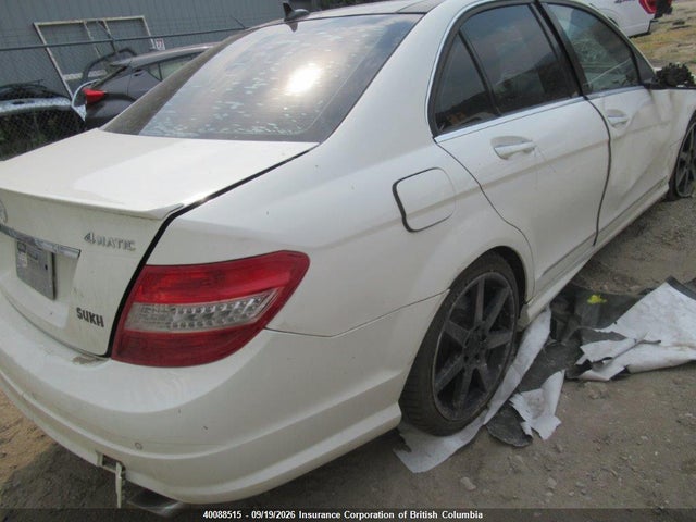 40088515 :رقم المزاد ، WDDGF8HBXAF468548 vin ، 2010 Mercedes-benz C 350 4mati مزاد بيع