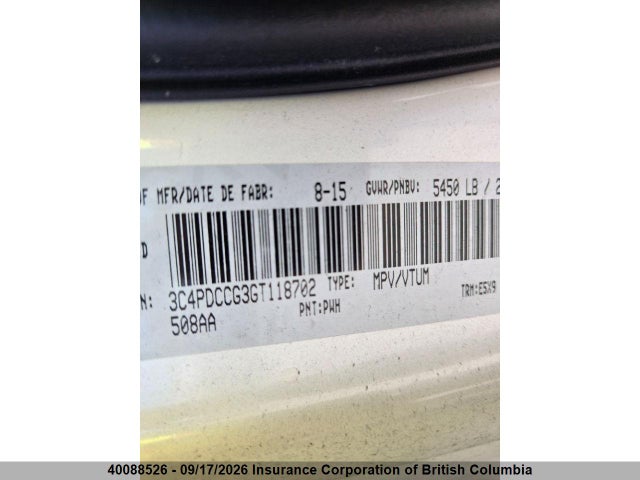 Dodge Journey Sxt/limited 2016 3C4PDCCG3GT118702 Image 19
