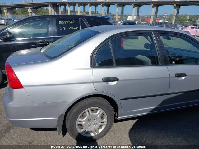 Продаж на аукціоні авто 2002 Honda Civic, vin: 2HGES16162H941054, номер лоту: 40088536
