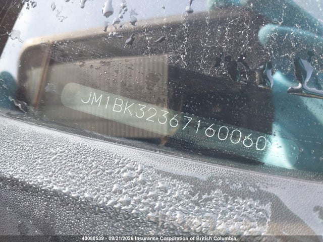 Продажа на аукционе авто 2007 Mazda Mazda3 Gt, vin: JM1BK323671600604, номер лота: 40088539