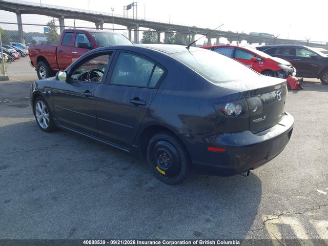Продажа на аукционе авто 2007 Mazda Mazda3 Gt, vin: JM1BK323671600604, номер лота: 40088539
