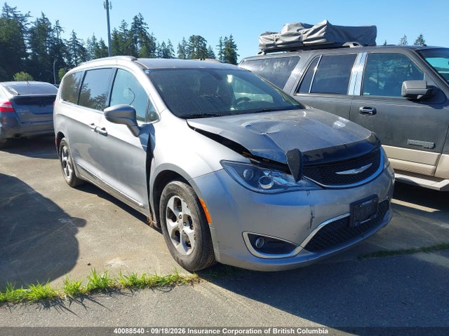 Auction sale of the 2018 Chrysler Pacifica Touring L Plus, vin: 2C4RC1EG9JR102950, lot number: 40088540