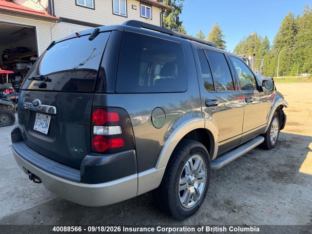 2010 Ford Explorer Eddie Bauer მანქანა იყიდება აუქციონზე, vin: 1FMEU7EE2AUA72296, აუქციონის ნომერი: 40088566