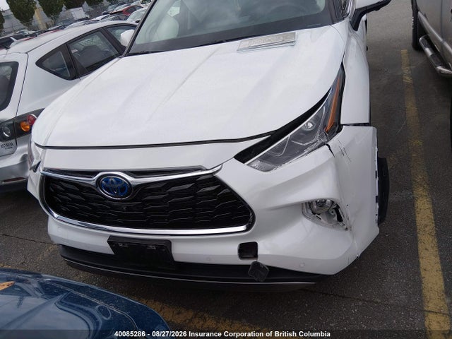 Aukcja sprzedaży 2024 Toyota Highlander Hybrid Limited/hybrid Platinum, vin: 5TDEBRCH3RS143623, numer aukcji: 40085286