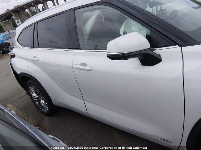 Aukcja sprzedaży 2024 Toyota Highlander Hybrid Limited/hybrid Platinum, vin: 5TDEBRCH3RS143623, numer aukcji: 40085286
