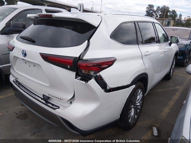 Aukcja sprzedaży 2024 Toyota Highlander Hybrid Limited/hybrid Platinum, vin: 5TDEBRCH3RS143623, numer aukcji: 40085286